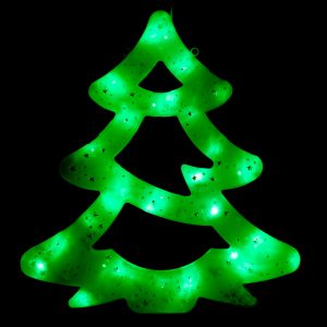 Елочка зеленая LED