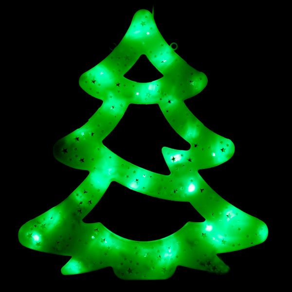 Елочка зеленая LED